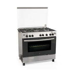 White Westinghouse Gas Cooker/5Burner/90X60/Full Safety/Steel - (WNGB90JGUS)