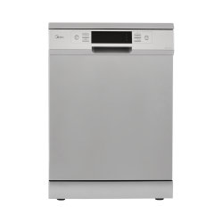 Midea Dish Washer / Inverter / 15 Places / 8 Programs / Silver - (WQP15J7631AS)