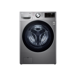 LG Auto Washing Machine / Front Load / Steam / Inverter / Turbo Wash / 15Kg - 8kg Dryer / ThinQ / STAINLESS SILVER - (WS1508XMT)