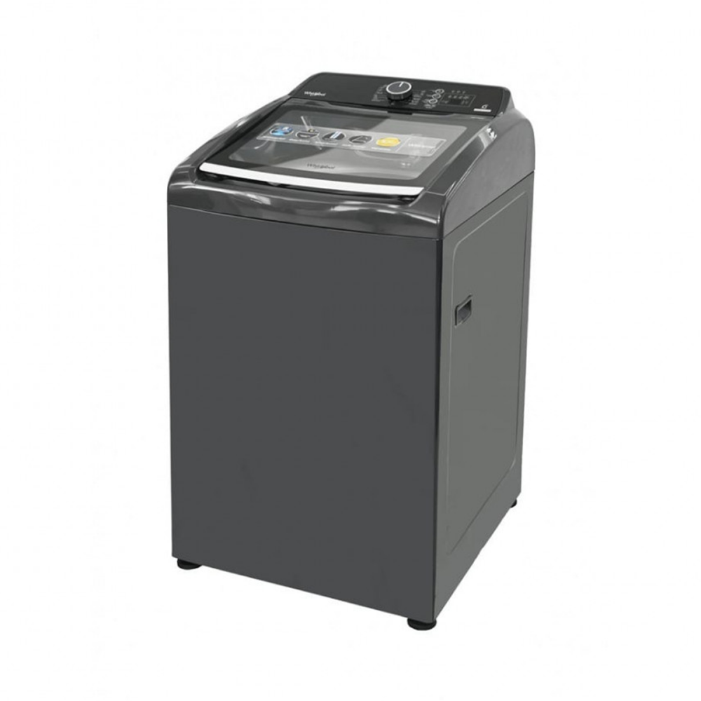 Whirlpool Auto Washing Machine / 6th Sense /Top-load / 14Kg / 14 Programs / Glass Lid / Dark Gray- (WWG14ABBWS)