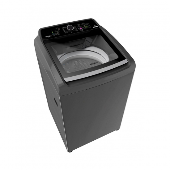 Whirlpool Auto Washing Machine / 6th Sense /Top-load / 16Kg / 14 Programs / Glass Lid / Dark Silver - (WWG16ASBWS)