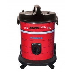 Winner Vacuum Cleaner/Drum/21Ltr/1400W/Red - (WYDE1400W)