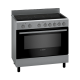 Bosch Electric Cooker/Ceramic/5 Hotplate/Steel- (HKJ190859M)