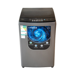 Fisher Auto Washing Machine/Top Load/10Kg/Silver - (FAWMT-M100G)