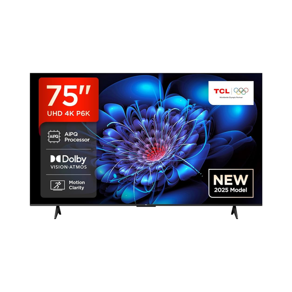 شاشة تي سي ال 75" فائق الوضوح/ سمارت /  1يو اس بي / 3اتش دي ام اي - (75P69K)