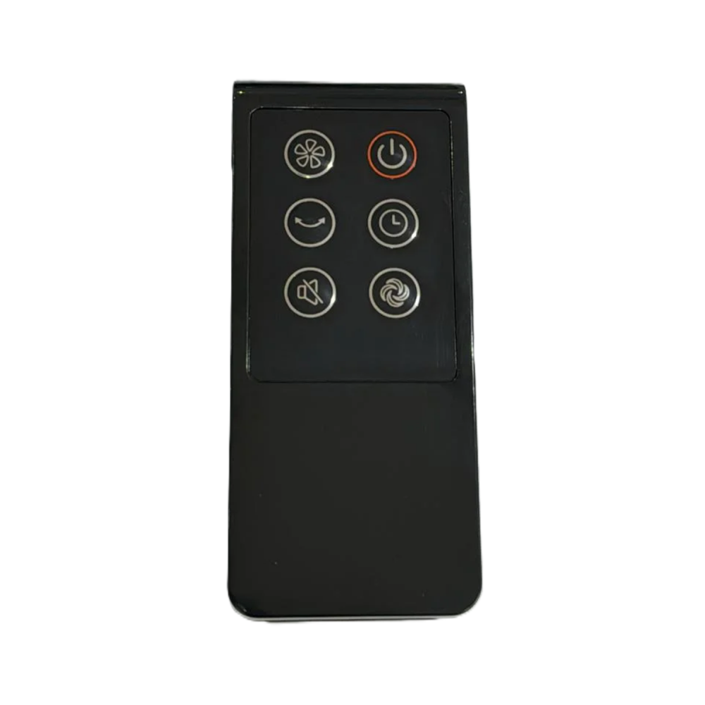 FISHER STAND FAN / 5 Plastic BLADES/ Remote Control  / 3 SPEED / Black / 55W - (FFS-R5B3S)