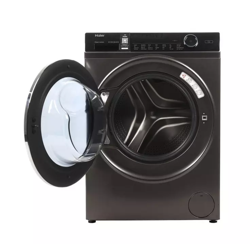 Haier Auto Washing Machine / Front load / 12kg Washing - 8 Kg Dryer /Inverter / Black - (HWD120-B14979S8)