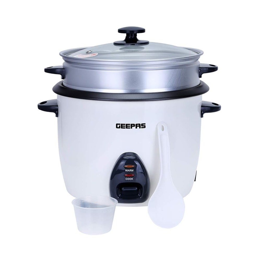 جيباس طاهي أرز كهربائية / 1.5 لتر/500 واط / ابيض - (GRC35011)