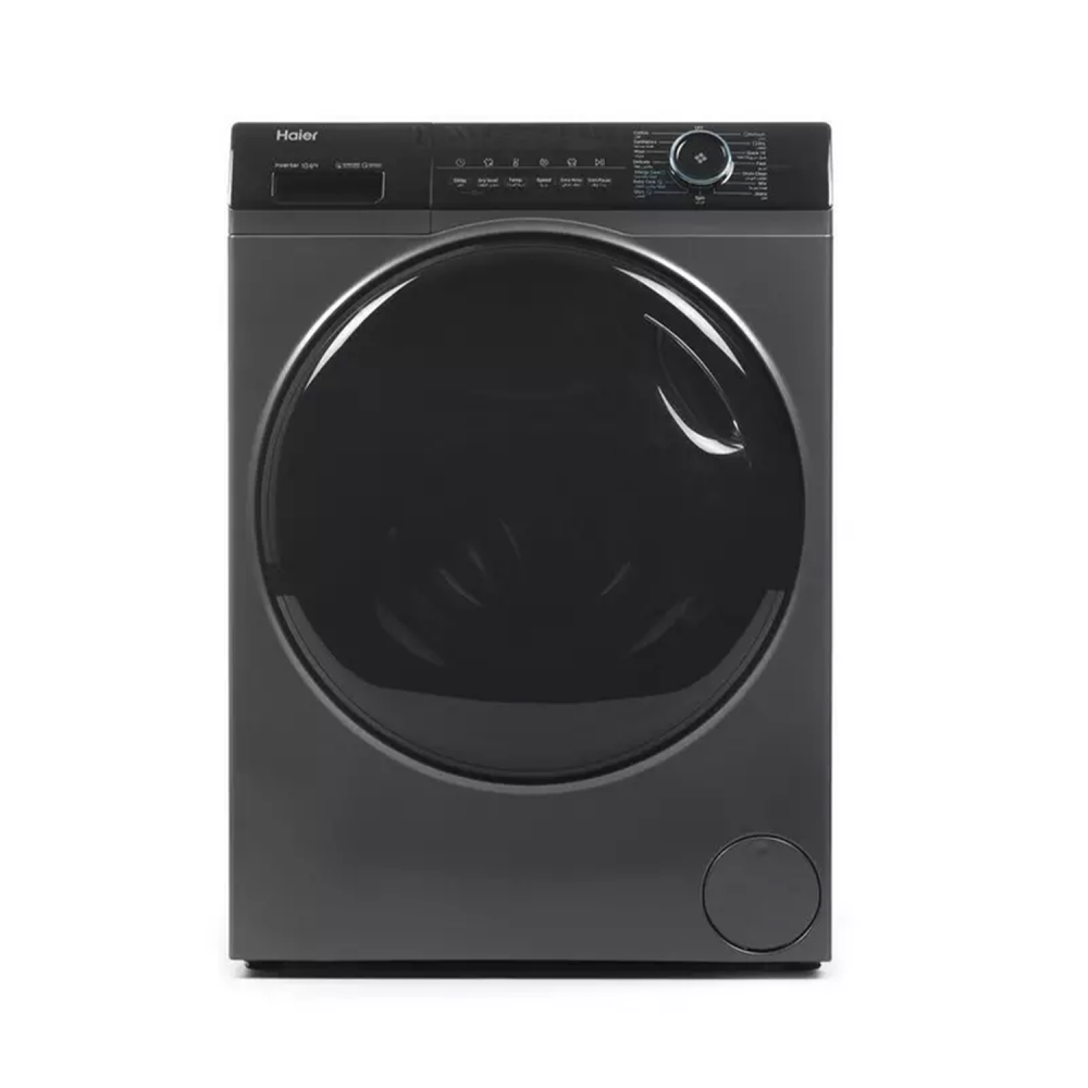 Haier Auto Washing Machine/Front load/10kg-6Kg/Dark Grey- (HWD100-BP14939S6)