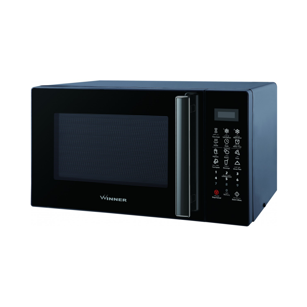 Winner Microwave Oven/Solo/20Ltr/1050W/Black - (WEM720CXX)